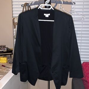 Helmut Lang black cotton blazer